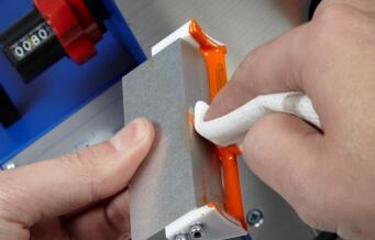 清洗葉片、葉片支架和側壁